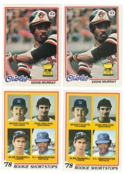 1978 Topps Baseball 726-Card Complete Sets Pair (2)